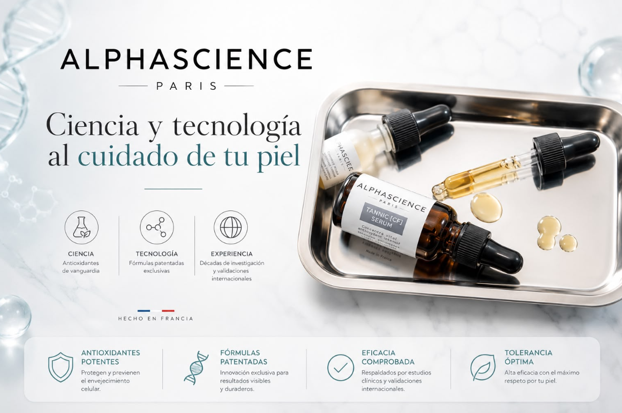 AlphaScience Paris — ciencia y tecnología al cuidado de tu piel